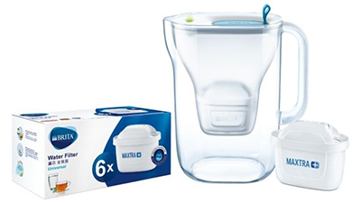 BRITA 智慧型 STYLE XL 3.6L 濾水壺 及 Maxtra+ 濾芯 (6件裝) [原廠行貨]